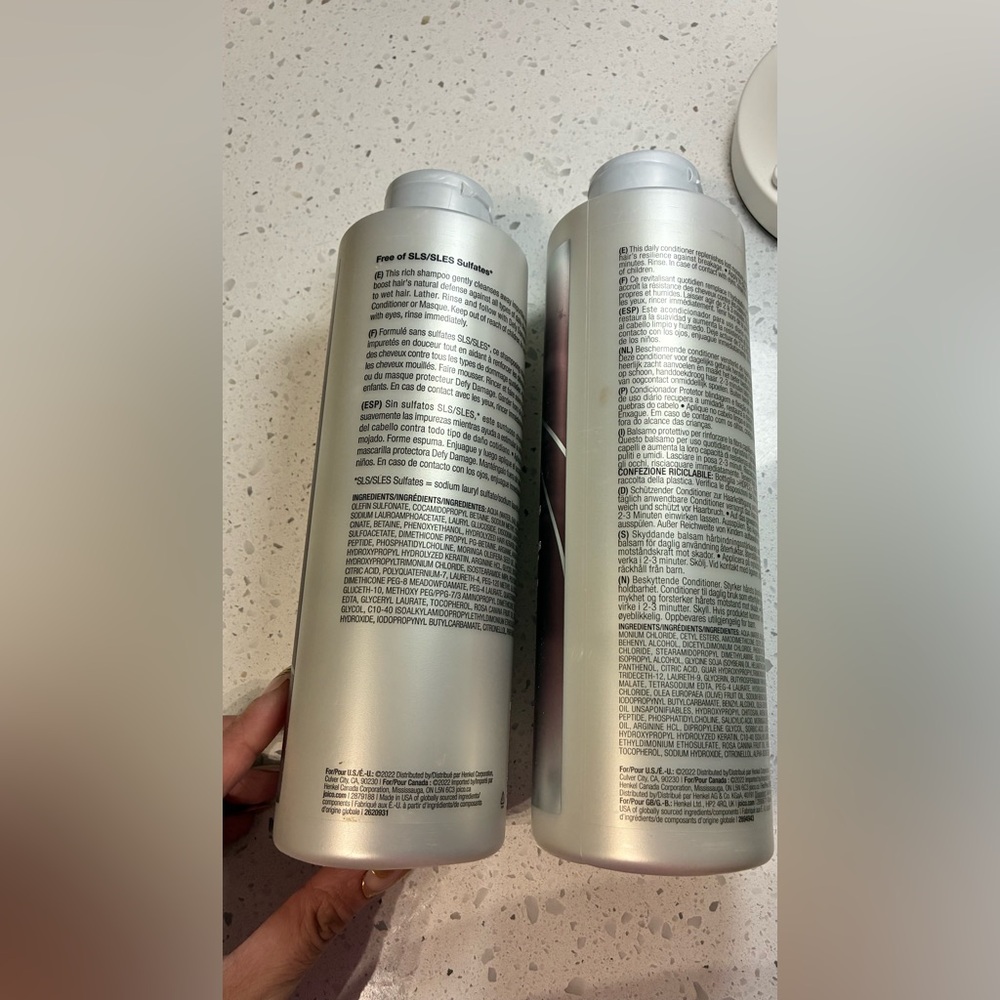 Joico Defy Damage Shampoo & Conditioner Liter Set - Color Safe SEE DESCRIPTION - Picture 5 of 5